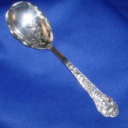 Sterling silver sugar spoon