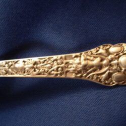 Sterling silver sugar spoon