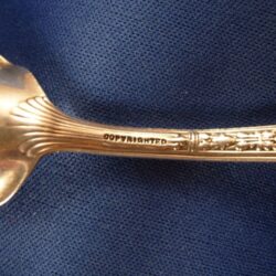 Sterling silver sugar spoon