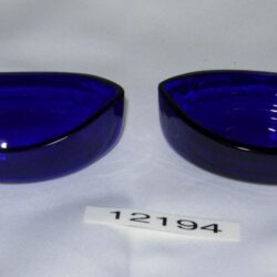 Cobalt blue glass dish liners