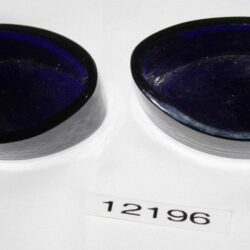 Cobalt blue glass dish liners
