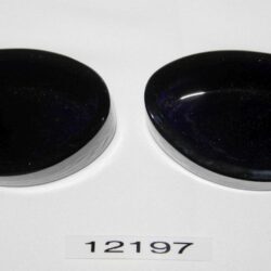 Cobalt blue glass dish liners