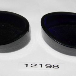 Cobalt blue glass dish liners