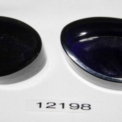 Cobalt blue glass dish liners