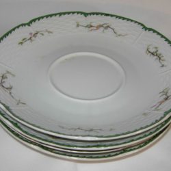 Porcelain soup bowl stands