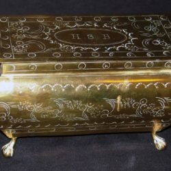 Brass dresser box