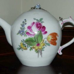 Porcelain teapot