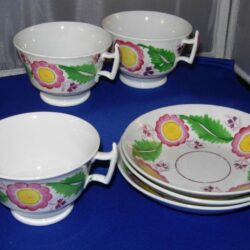 Group of cups and saucers