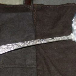 Sterling silver soup ladle