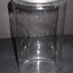 Blown glass jar