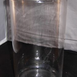 Blown glass jar