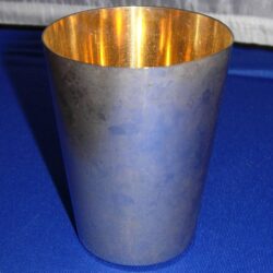Silverplated tumbler
