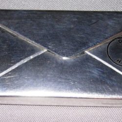 Sterling silver stamp box