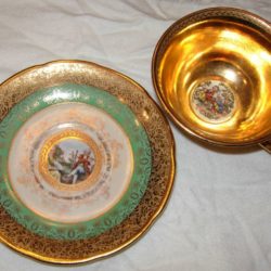 Cabinet cup and saucer