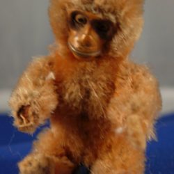 Articulated monkey figure