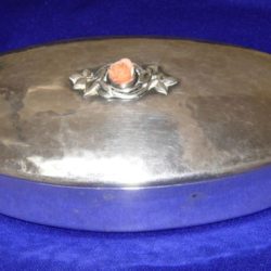 Sterling silver dresser box