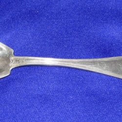 Silver salt spoon