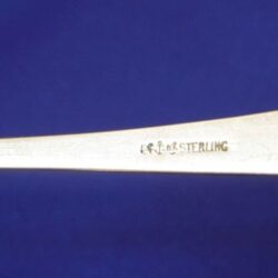 Sterling silver mustard ladle