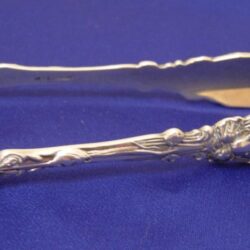 Sterling silver sugar tongs