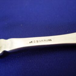 Sterling silver sugar tongs