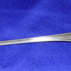 Coin silver mustard ladle