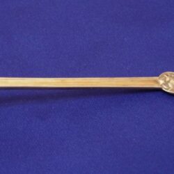 Silver mustard ladle