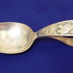 Sterling silver baby spoon