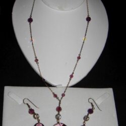 Necklace & earrings