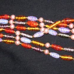 Triple-strand bead choker