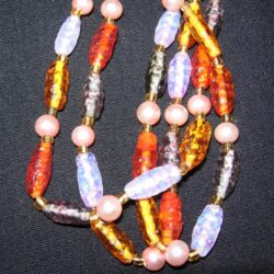 Triple-strand bead choker